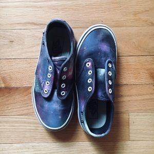 Cute galaxy vans💫🌔